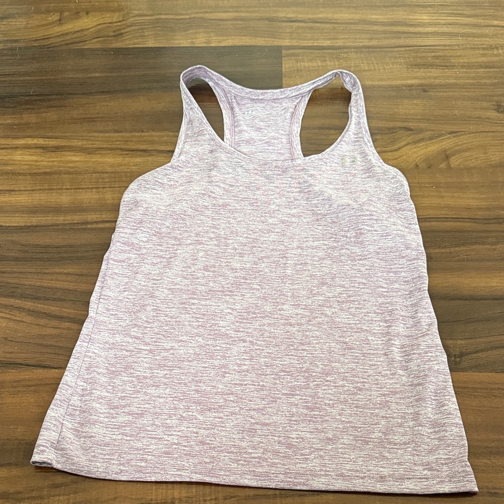 Under Armour Light Purple Heathered Tank Top